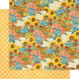 Graphic 45 Blossom Bright 12x12 Paper Packs Of 5 Sheets