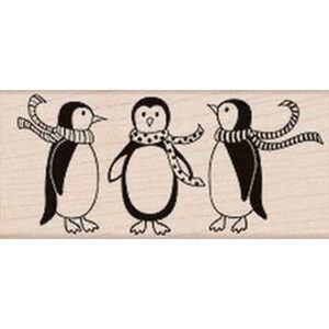 Hero Arts Three Penguins