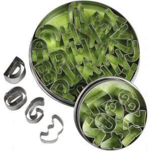 Creativ Clay Cutters - Letters 35 Assorted Shapes