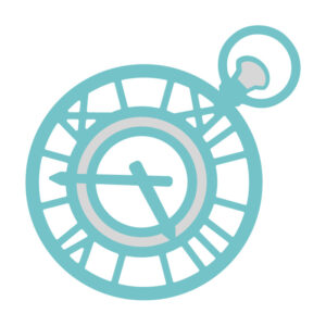 Artdeco Creations Fob Watch 57.15 X 57.15mm