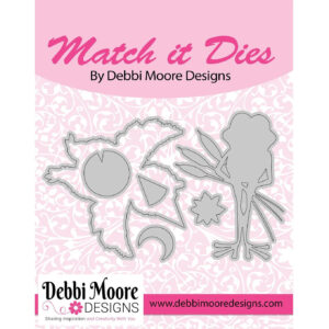 Debbi Moore Designs Match It Dies - Woodland Cuties Frog And Owl Metal Die