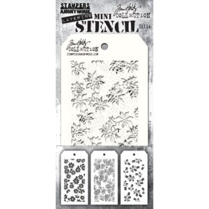 Art Gone Wild Mini Layering Stencils Set 54