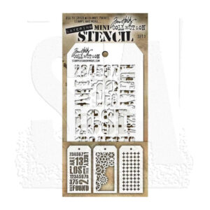 Art Gone Wild Mini Stencil Set 1