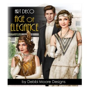 Debbi Moore Designs Art Deco Age Of Elegance Paper Crafting Collection Usb Key