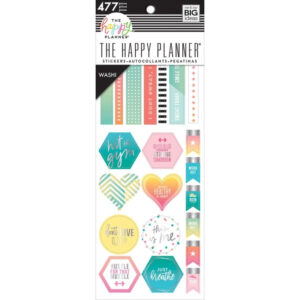 Fitness Washi Bookwashi Book 20 Sheets