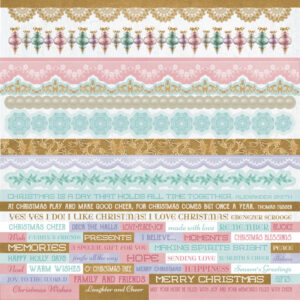 Kaisercraft Christmas Wishes Sticker Sheet