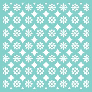 Kaisercraft 12x12 Template - Geo Tile