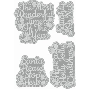 Naughty Or Nice Sweet Dixie Cutting Die