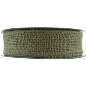 Wired Rustic Hessian Ribbon 32mm X 9.1m Natural No.02