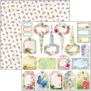 Ciao Bella 12"x12" Sheets X12 Microcosmos Tags