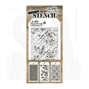 Art Gone Wild Mini Stencil Set 4