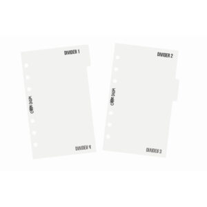 Pukka Pads Personal Divider Templates