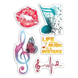 4"x6" Stamps Music Life