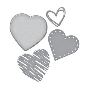 Spellbinders Hearts Etched Die Set