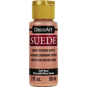 DecoArt Soft Rose Suede - 2oz.