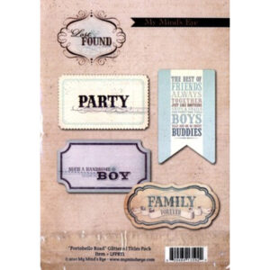 My Minds Eye Portabello Rd Glit Title Pk