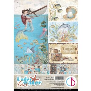 Underwater Love Creative Pad A4 9/pack