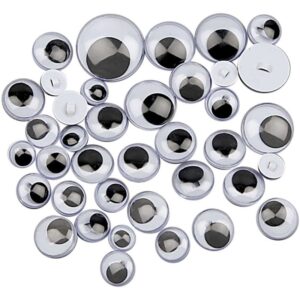 Creativ Googly Eyes, D: 8-20mm, 24 Mixed