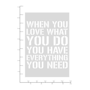 Kaisercraft Die Quote Love What You Do C6