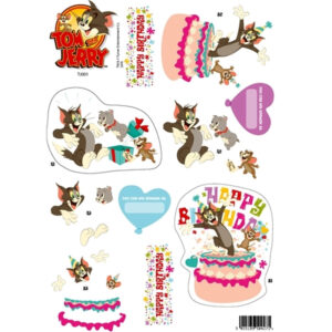 Finhaven Tom & Jerry Birthday Cake 3d (