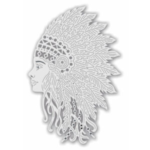 Sue Dix Female Native American Sweet Dixie Cutting Die