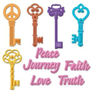 Spellbinders Jewel Keys ( J)