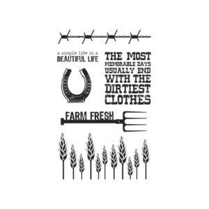 Kaisercraft Old Mac Clear Stamp