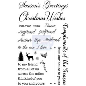 Photocentric Sharon Callis Crafts Christmas Sentiments Set 2