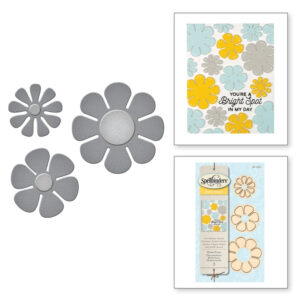 Spellbinders Flower Power Etched Dies