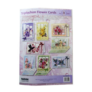 Triptychon Cards Flowers Set