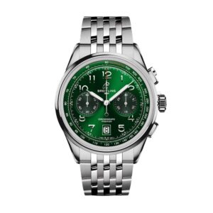 Breitling Premier B01 Chronograph Green Dial AB0145371L1A1
