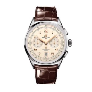 Breitling Premier B01 Chronograph Silver Dial AB0145211G1P1