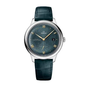 OMEGA De Ville Prestige 41mm Co Axial Green Dial Strap Watch 43413412010001