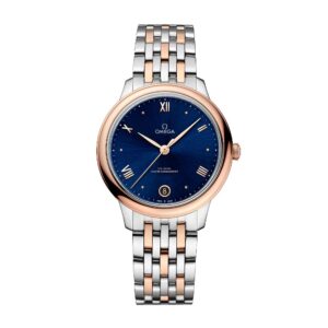 OMEGA De Ville Prestige Co Axial 34mm Blue Dial 43420342003001