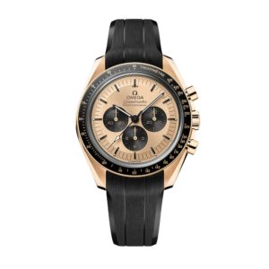 OMEGA Speedmaster Moonwatch Moonshine 42mm Coaxial Rubber Strap 31062425099001