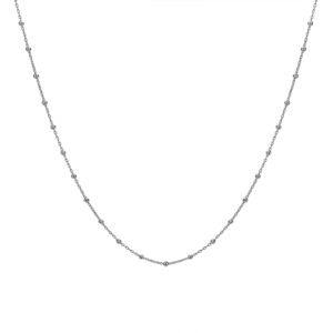 Hot Diamonds Intermittent Bead Cable Chain CH123