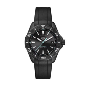 TAG Heuer Aquaracer Solargraph 200 Black Dial Black Strap WBP1112.FT6199