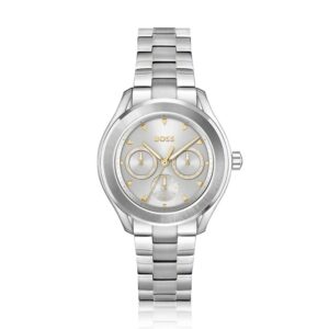 BOSS Lida 38mm Stainless Steel Grey Dial Bracelet Watch 15024747