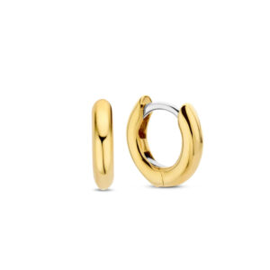 Ti Sento Gold Plated 10mm Mini Huggie Earrings 7954YS