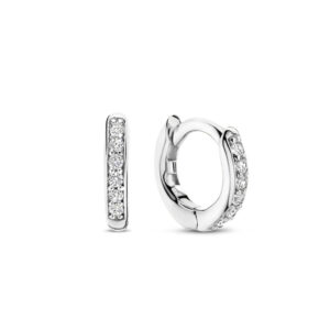 Ti Sento Silver Mini Huggie Earrings 7954ZI