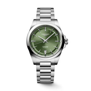LONGINES Conquest 38mm Automatic Green Dial Bracelet Watch L3.720.4.02.6