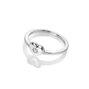 Hot Diamonds Silver Heart Ring DR241/N