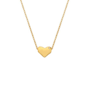 Hot Diamonds X Golden Edit Gold Plated Desire Pendant and Chain DP967