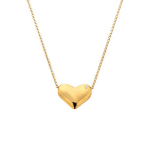 Hot Diamonds Gold Plated Desire Pendant and Chain DP968