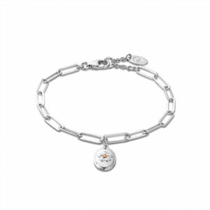 Clogau Nature's Wonder Sterling Silver Forget-Me-Not Bracelet 3SFMN0747