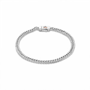 Clogau Insignia Sterling Silver Curb Chain Bracelet 3SCHN0733