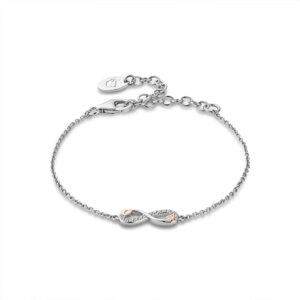 Clogau Tree of Life® Sterling Silver Infinity Bracelet with Topaz 3STOL0737