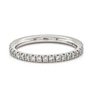 Platinum Brilliant Cut Diamond Band 0.40ct