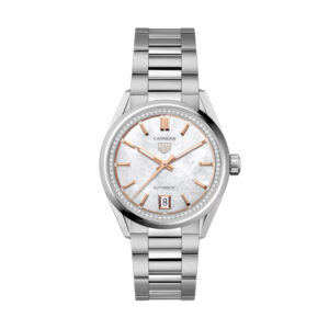 TAG Heuer Carrera 36mm Diamond Bezel MOP Dial WBN231C.BA0001