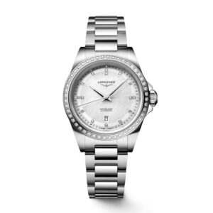 LONGINES Conquest 30mm Diamond Bezel MOP Dial Automatic L3.320.0.87.6